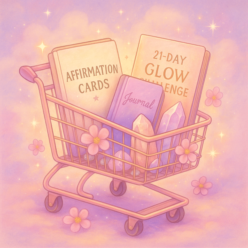 Crafted With Love : Your Empowerment Cart🧺 1 Your Magical Cart Your Magical Cart Filled with Empowering Products