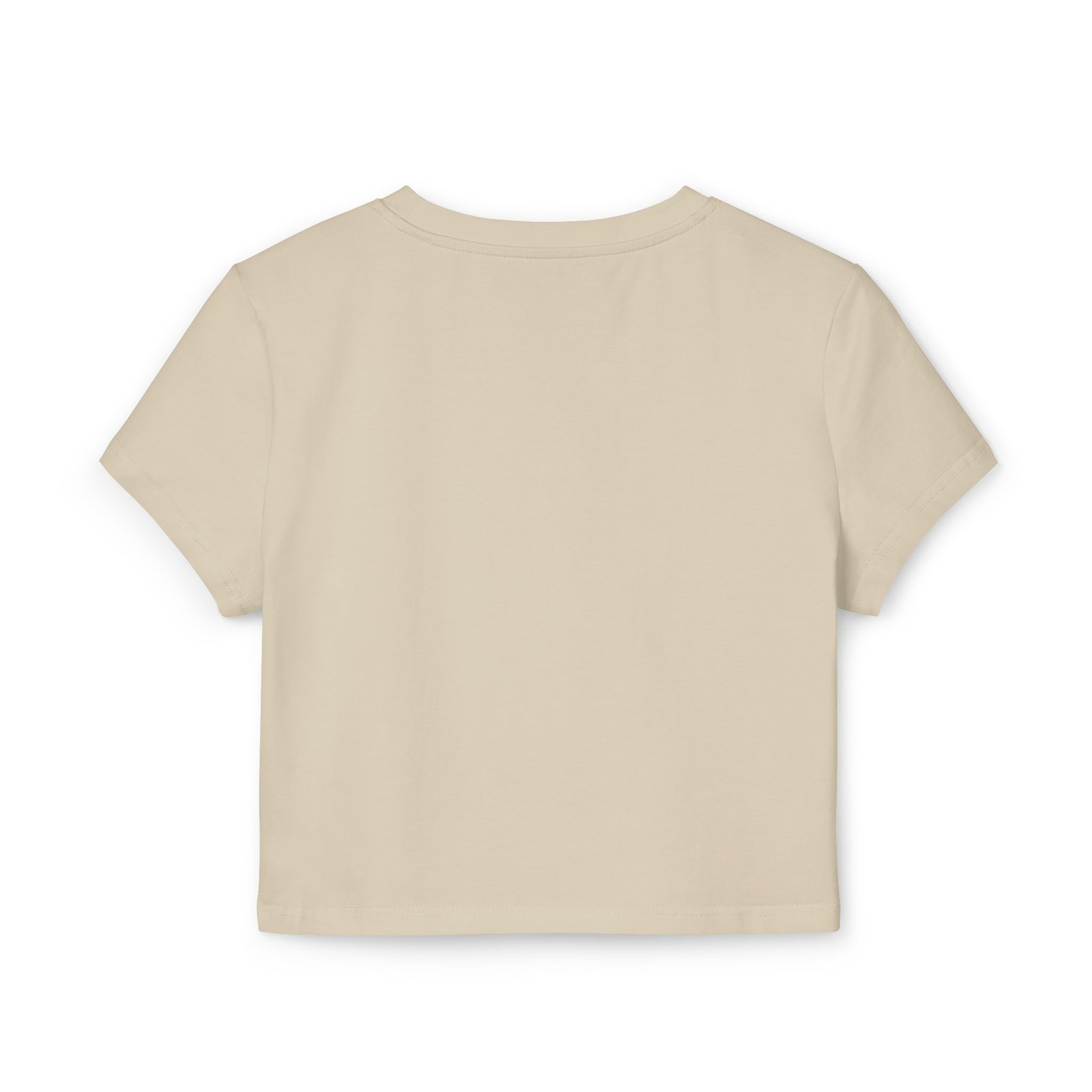 Organic Cotton Baby Tee - Slim Fit, Mid-Length Cut, Sustainable, Everyday Wear, Women's Tee