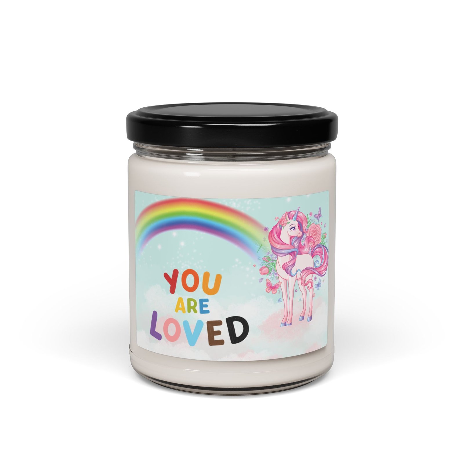 Soy Candle, You Are Loved Soy Candle, Unicorn Love, Magic, Best Scented Candles, Make Your Living Space Fragrant , Home Decor