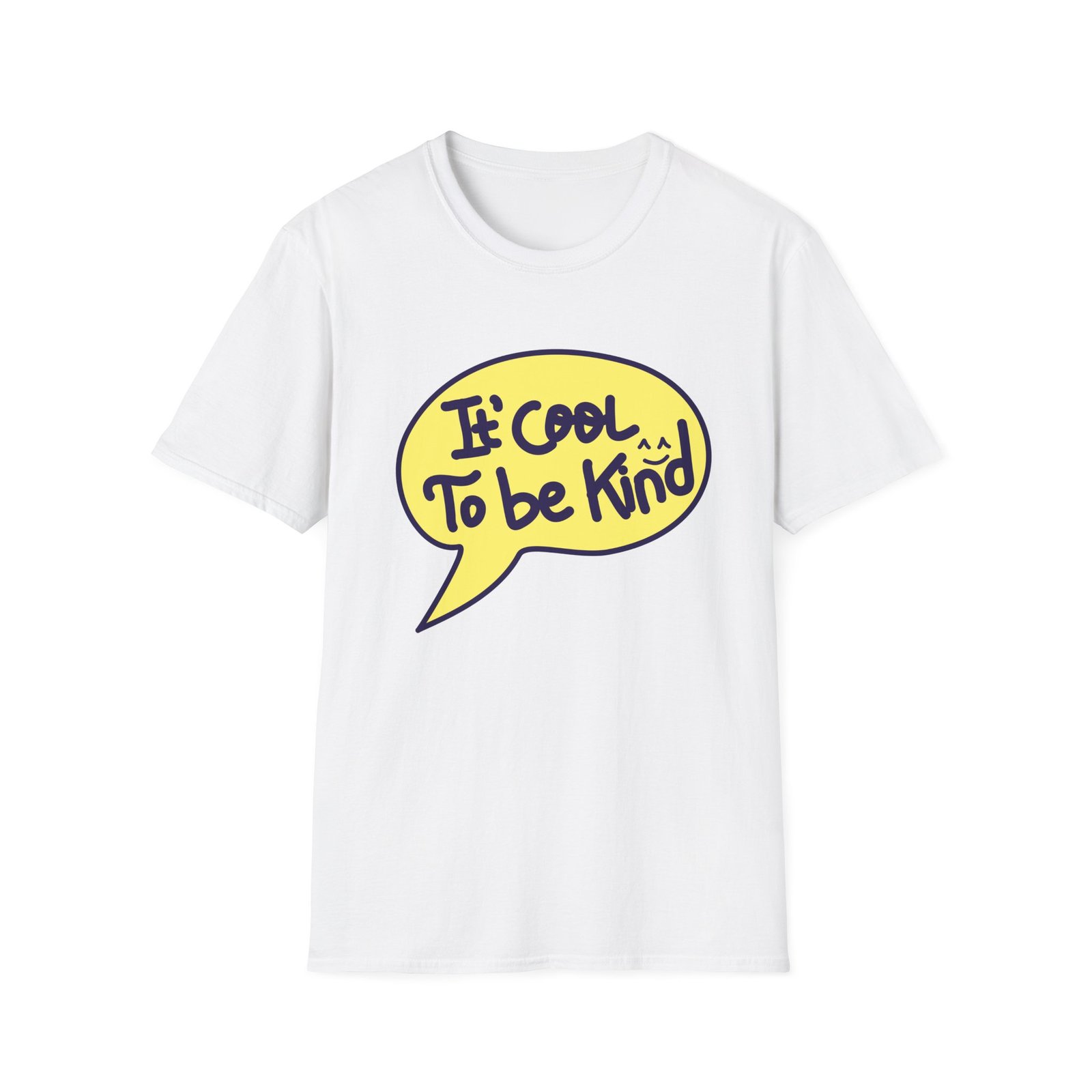 Unisex Softstyle T-Shirt - 'It's Cool To Be Kind' Graphic Tee