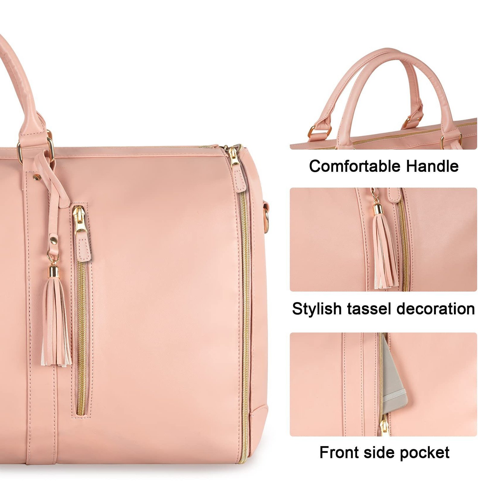 Large Capacity Travel Duffle Bag Women's Handbag Folding Suit Bag Waterproof Clothes Totes 19 3779834e a8f4 453e b17b bcd4bc77be22 e af e bb bcdbcbe jpg
