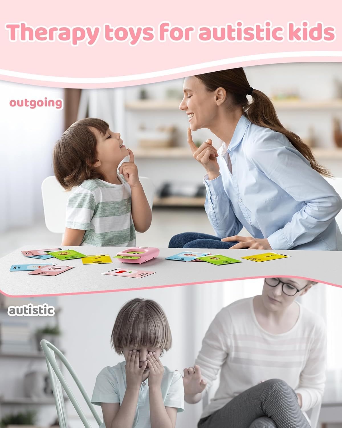 Talking Flash Cards,Kids Toddler Flash Cards With 448 Sight Words,Montessori Toys,Autism Sensory Toys,Speech Therapy Toys,Learning Educational Gifts For Age 1 2 3 4 5 Years Old Boys And Girls 7 b84f1a8d 8ccc 45ff a563 4d0c3eddf1f9 bfad ccc ff a dceddff jpg