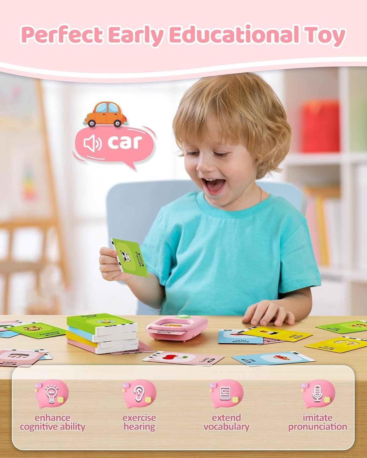 Talking Flash Cards,Kids Toddler Flash Cards With 448 Sight Words,Montessori Toys,Autism Sensory Toys,Speech Therapy Toys,Learning Educational Gifts For Age 1 2 3 4 5 Years Old Boys And Girls 13 c3ba5fa1 3db7 45e4 8f93 ee3911445157 cbafa db e f ee jpg