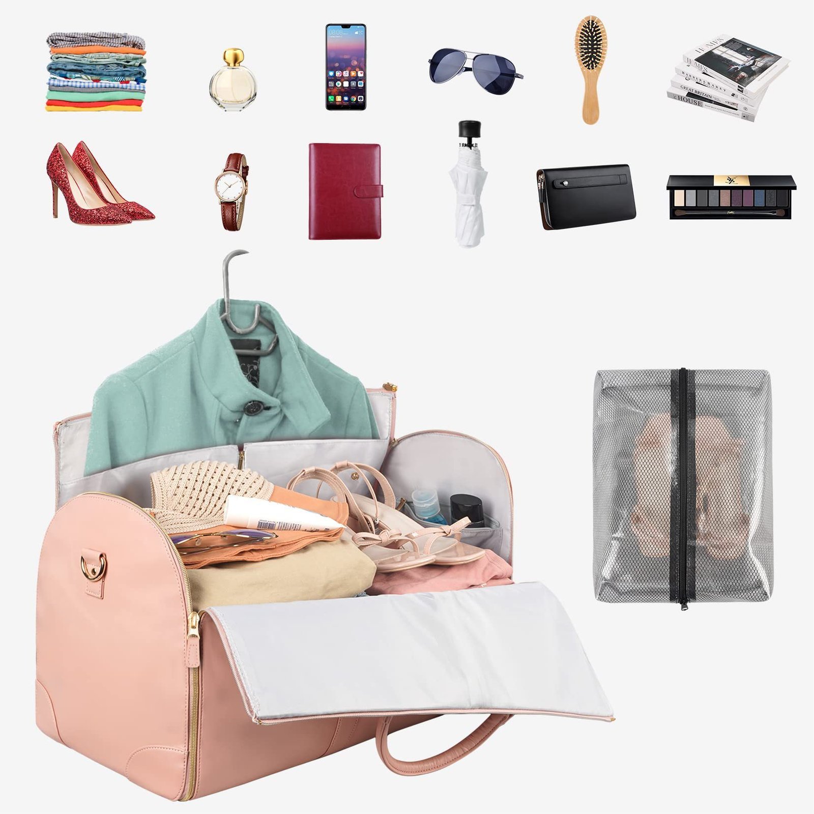 Large Capacity Travel Duffle Bag Women's Handbag Folding Suit Bag Waterproof Clothes Totes 9 e14595e8 51ab 49ef a8d6 e2d8092cca6d ee ab ef ad edccad jpeg