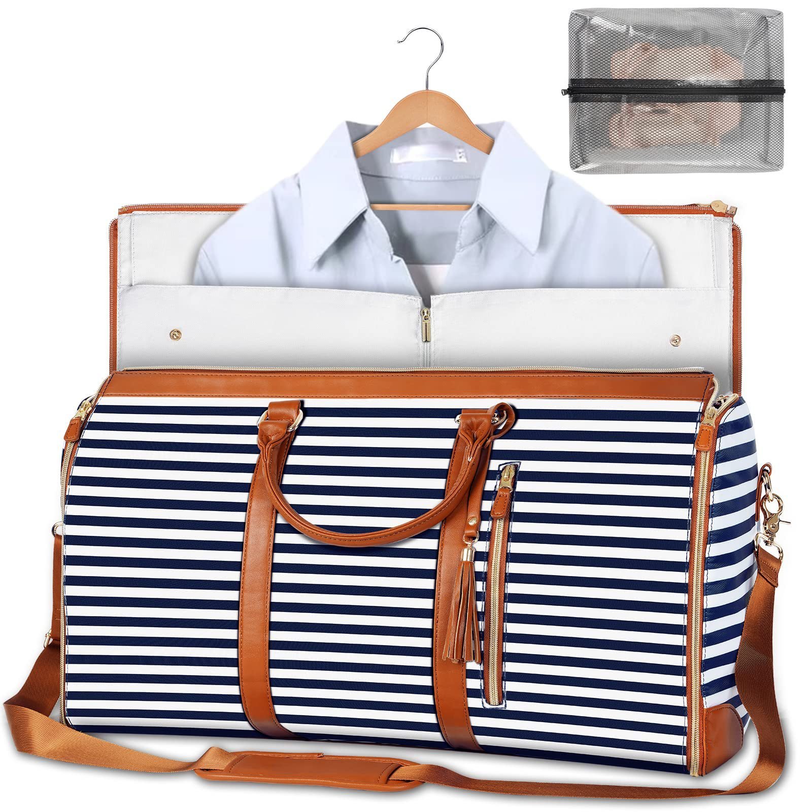 Large Capacity Travel Duffle Bag Women's Handbag Folding Suit Bag Waterproof Clothes Totes 17 ee89f214 b7e3 4c9b 9cb5 a8b67348a443 eef be cb cb aba jpg